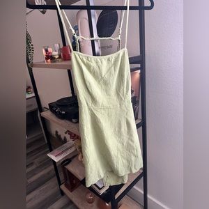 Light green dress